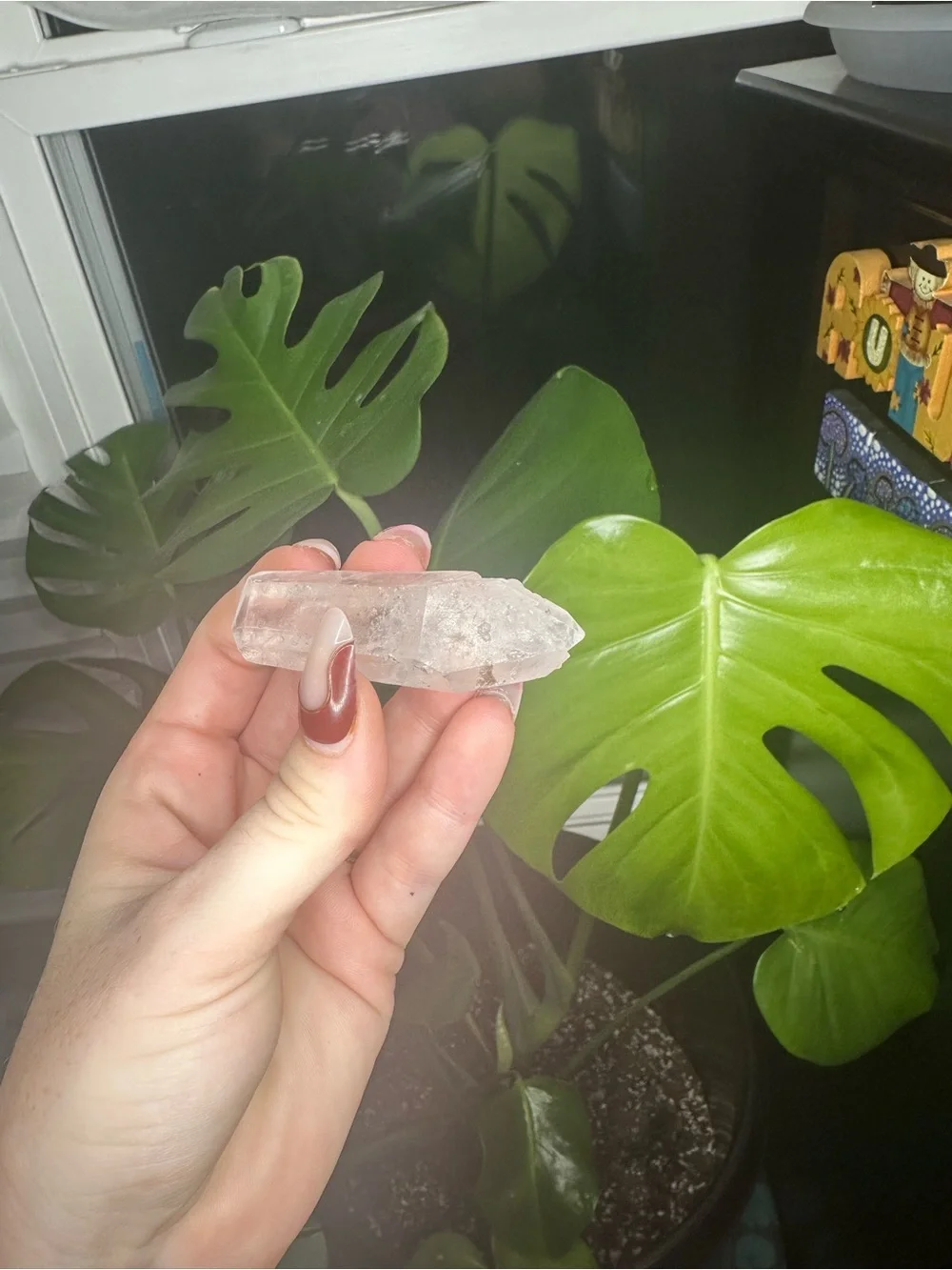 Clear Quartz Naturally Double Terminated Crystal